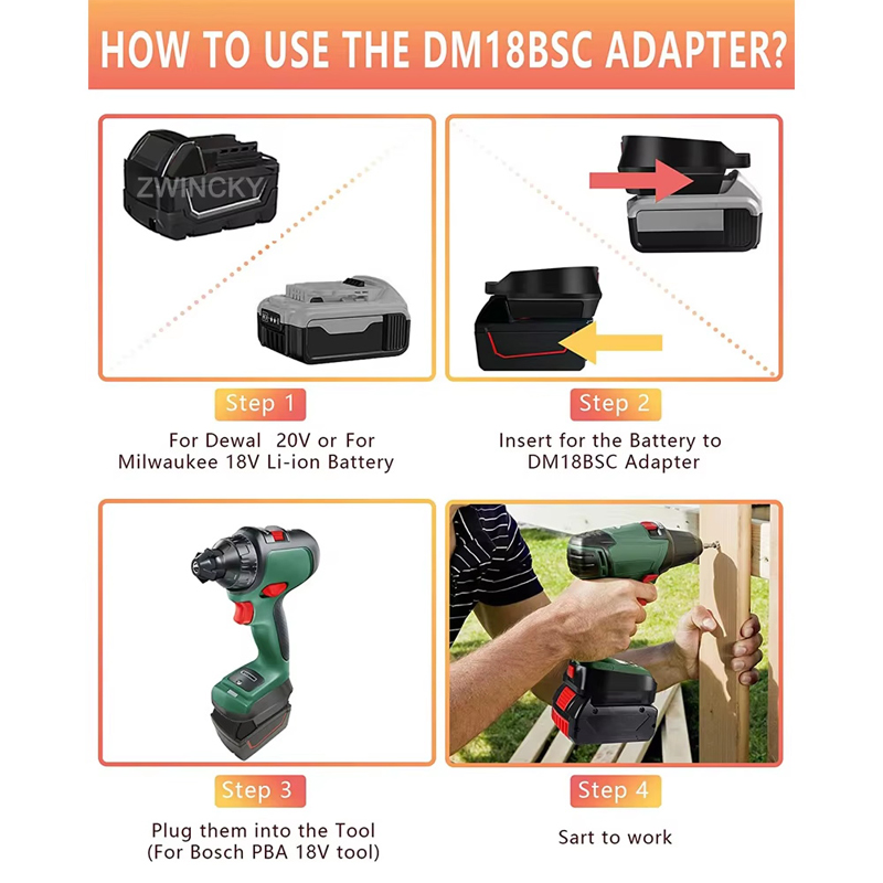 Adaptor Baterai Untuk Baterai  - Power Tools Green ulasan dan harga