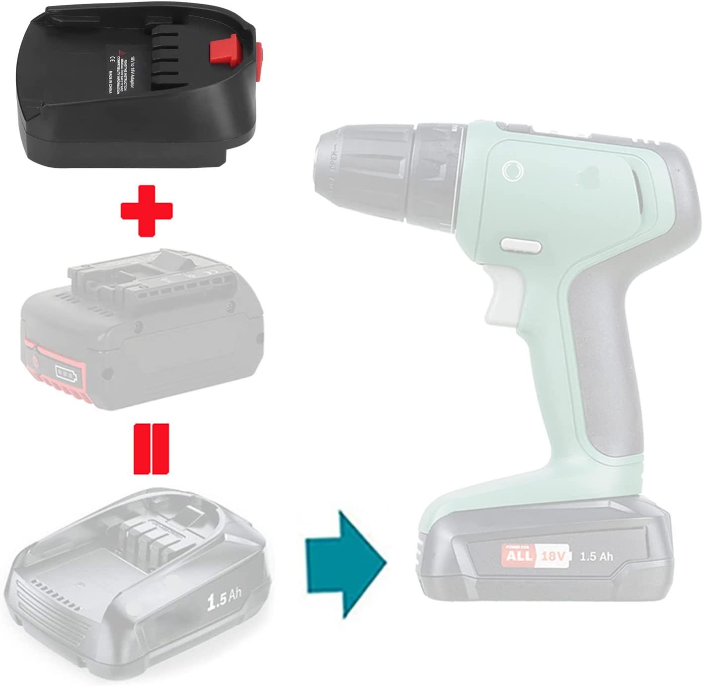 Adaptor baterai digunakan untu - Power Tools Green ulasan dan harga