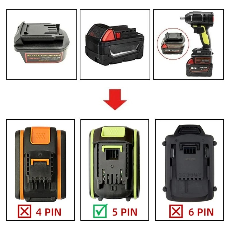 Konverter Adaptor Baterai untu - Power Tools Green ulasan dan harga